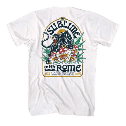 SUBLIME WITH ROME Eye-Catching T-Shirt, Panther Mushrooms