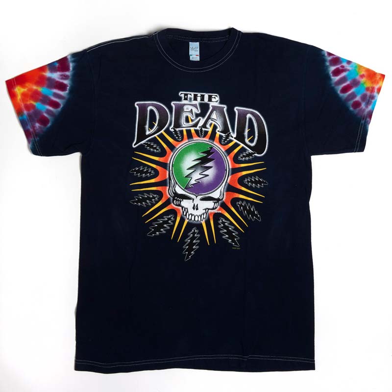 GRATEFUL DEAD Tie Dye T-Shirt, Steal Your Lightning