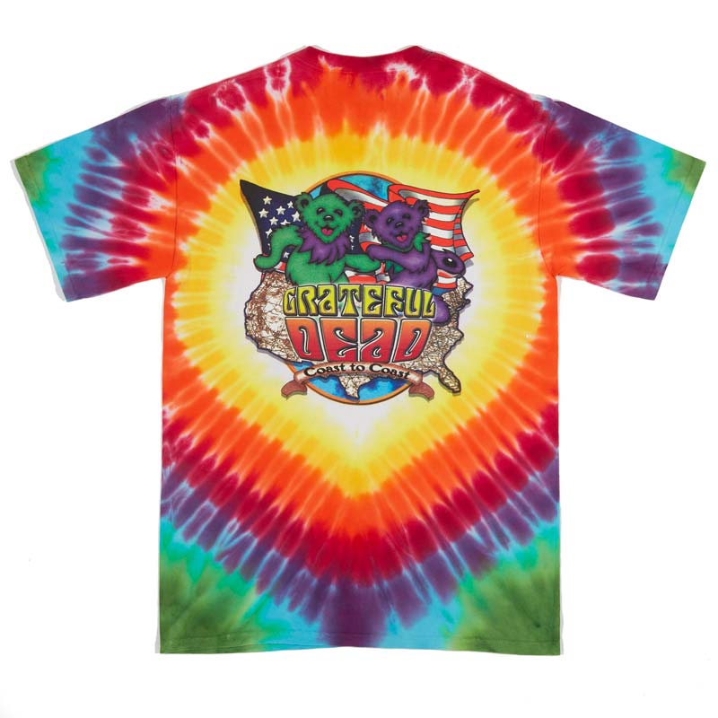 GRATEFUL DEAD Tie Dye T-Shirt, SF Bears