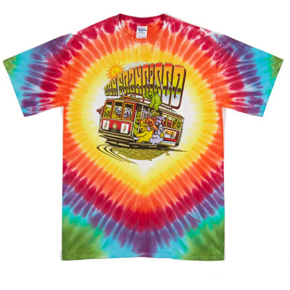 GRATEFUL DEAD Tie Dye T-Shirt, SF Bears