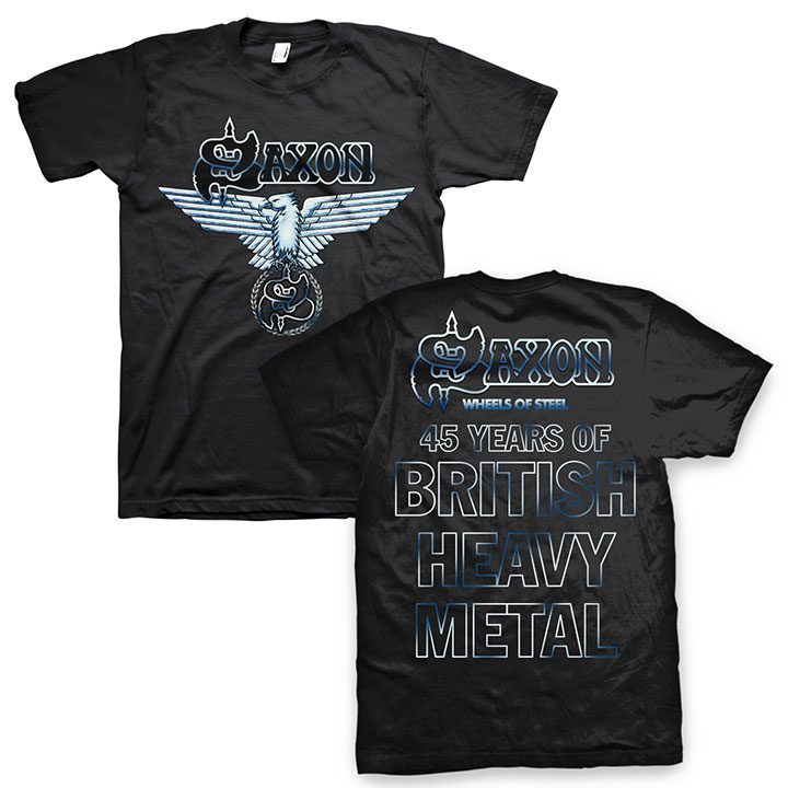 SAXON Powerful T-Shirt, 45 Years