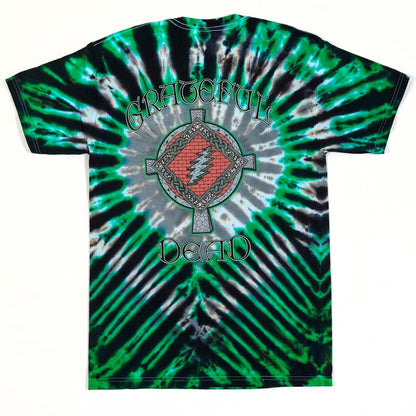 GRATEFUL DEAD Tie Dye T-Shirt, Shamrock 2