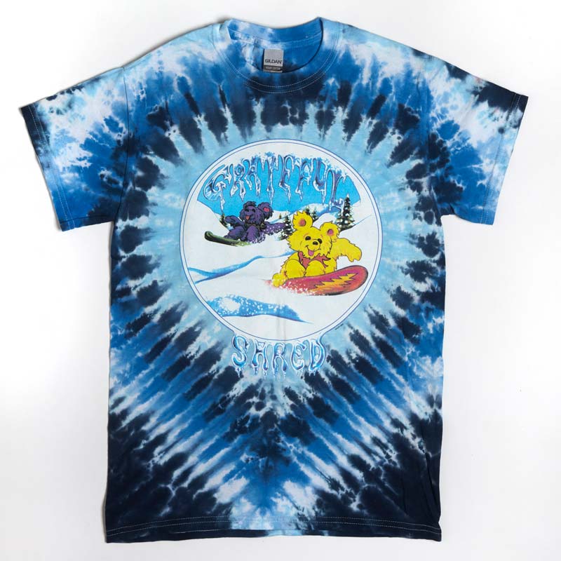 GRATEFUL DEAD Tie Dye T-Shirt, Shred Bears