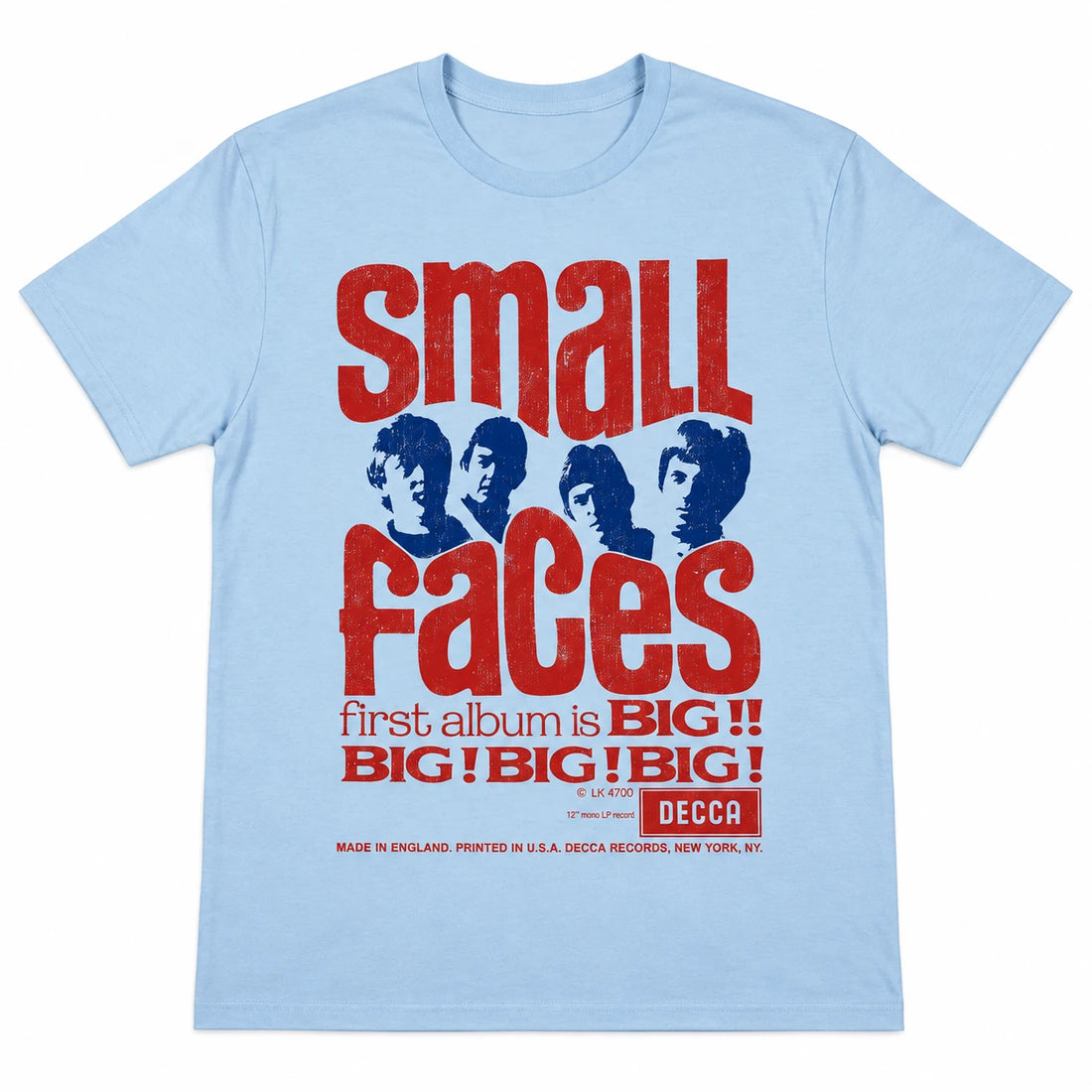 SMALL FACES Attractive T-Shirt, Big Big Big