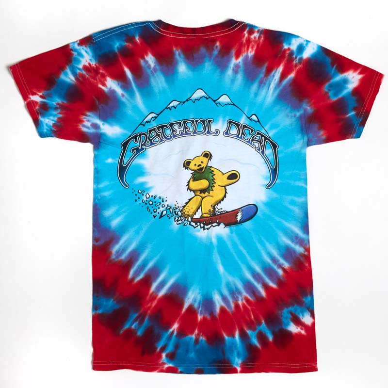 GRATEFUL DEAD Tie Dye T-Shirt, Snowbears