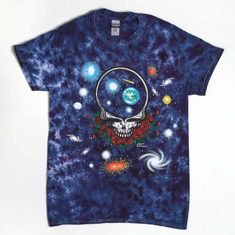 GRATEFUL DEAD Tie Dye T-Shirt, Space Your Face