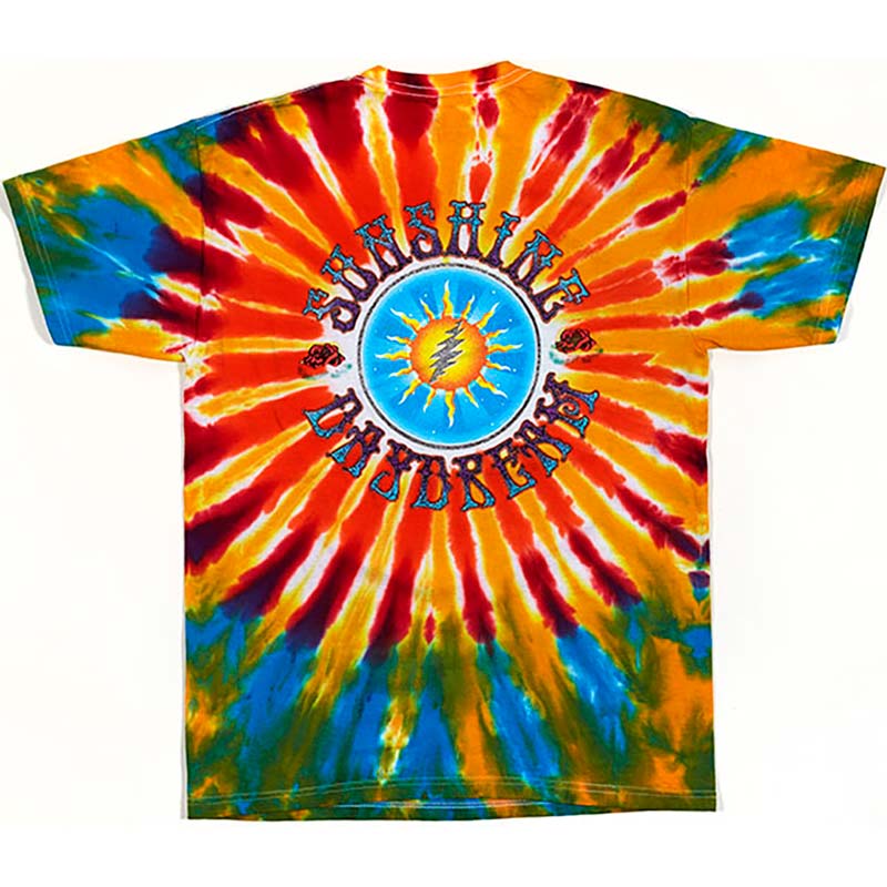 GRATEFUL DEAD Tie Dye T-Shirt, Sunrise