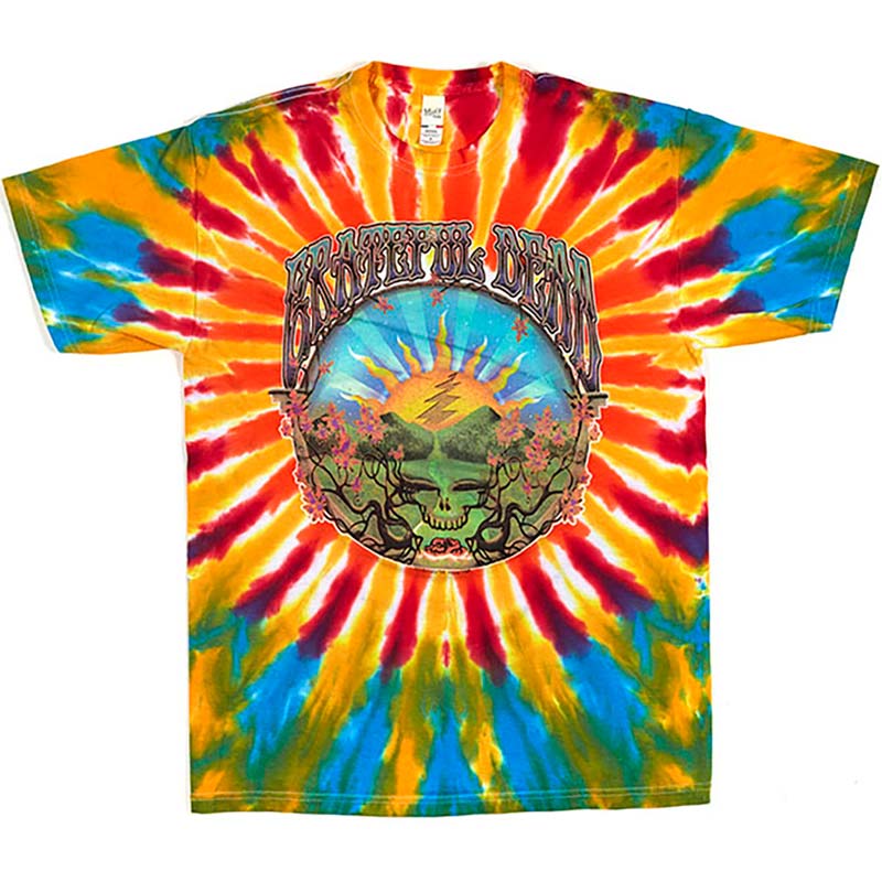 GRATEFUL DEAD Tie Dye T-Shirt, Sunrise