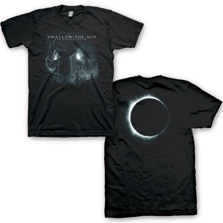 SWALLOW THE SUN Powerful T-Shirt, Morning Never Came