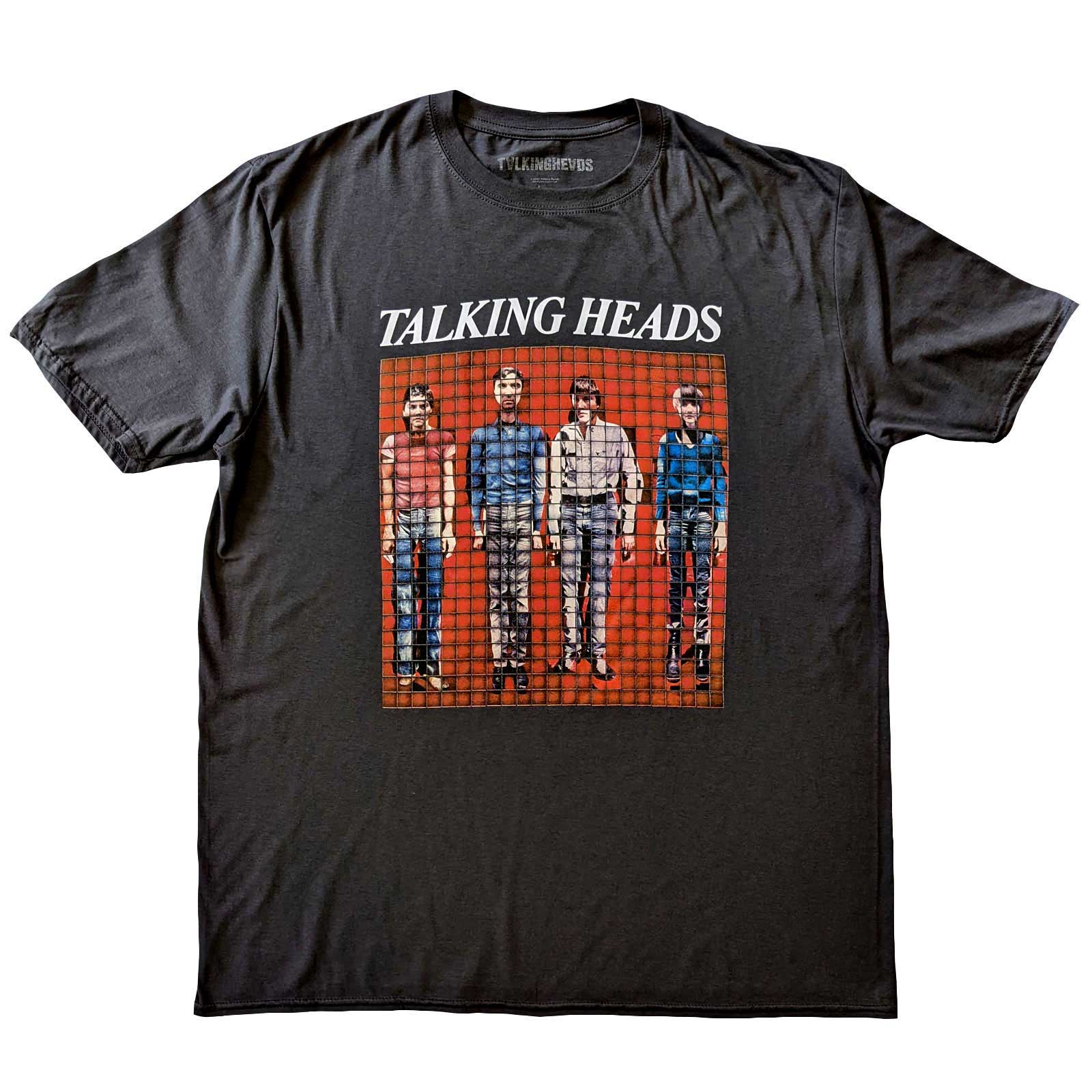 TALKING HEADS Attractive T-Shirt, Pixel Portrait