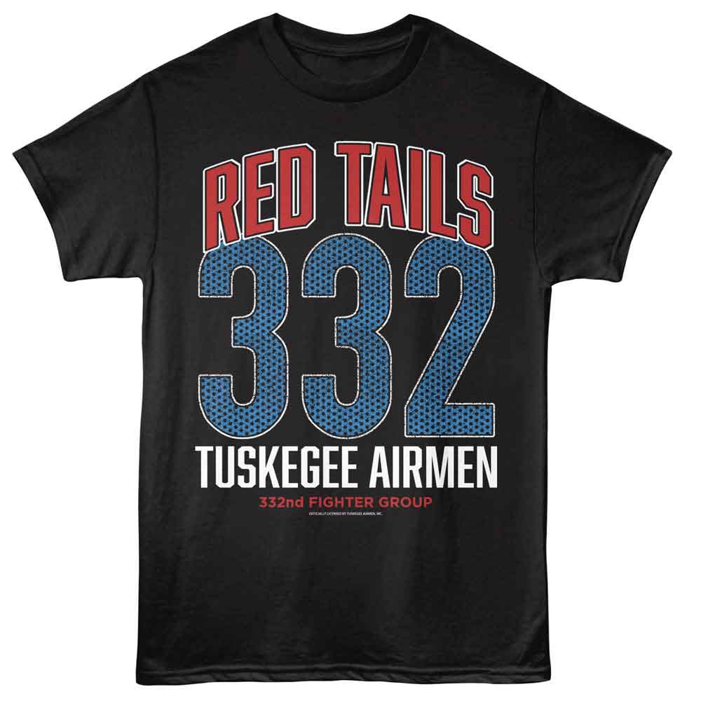 TUSKEGEE AIRMEN Eye-Catching T-Shirt, RED TAILS 332