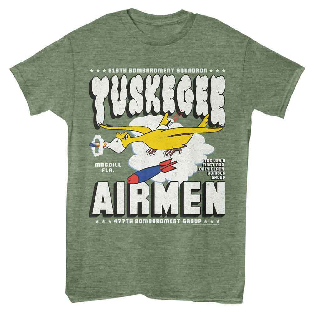 TUSKEGEE AIRMEN Eye-Catching T-Shirt, 477TH BOMBER GROUP