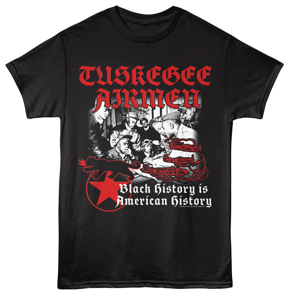 TUSKEGEE AIRMEN Eye-Catching T-Shirt, BLACK HISTORY