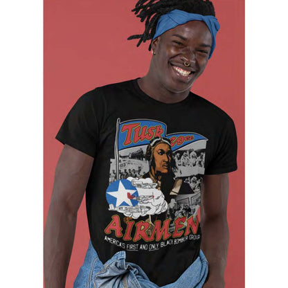 TUSKEGEE AIRMEN Eye-Catching T-Shirt, BANNER
