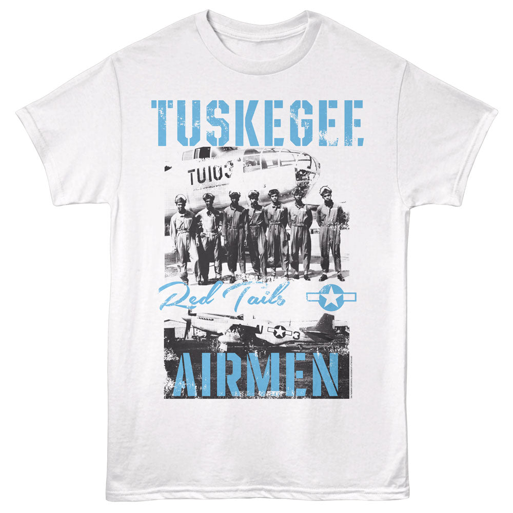 TUSKEGEE AIRMEN Eye-Catching T-Shirt, REDTAILS