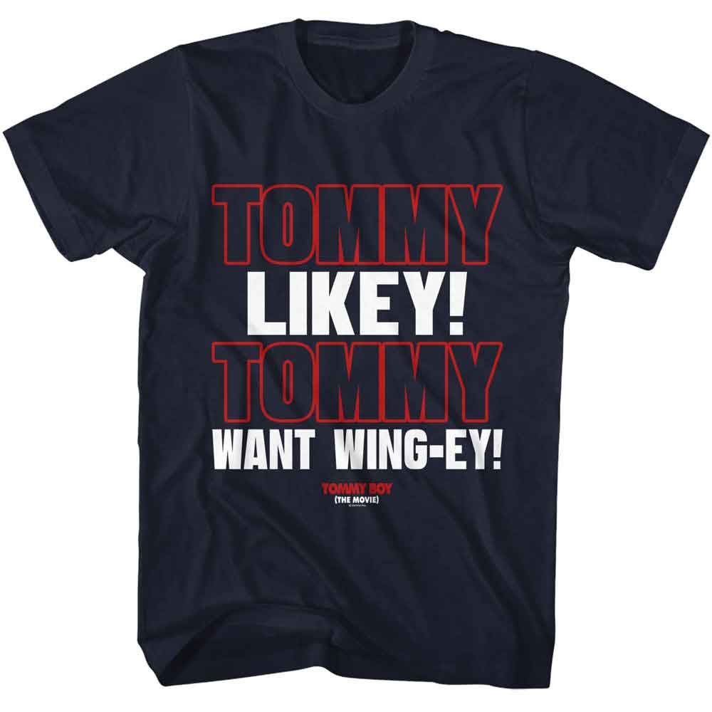 TOMMY BOY Eye-Catching T-Shirt, LIKEY