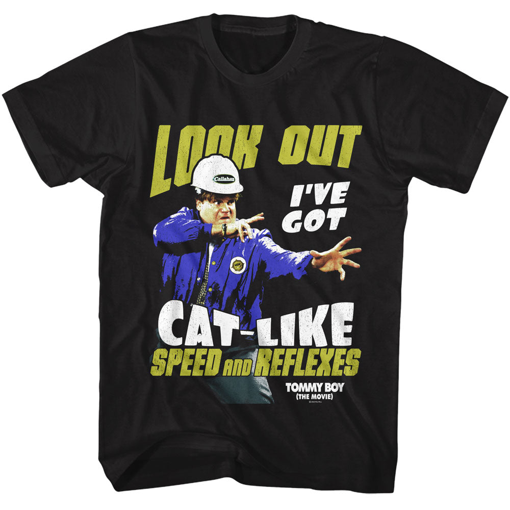 TOMMY BOY Eye-Catching T-Shirt, CAT LIKE