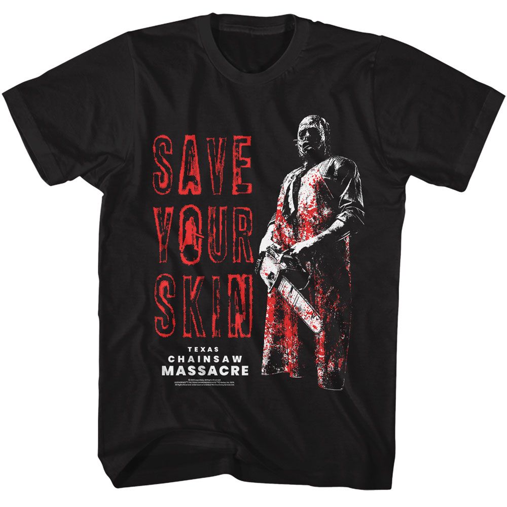 TEXAS CHAINSAW MASSACRE T-Shirt, Save Your Skin