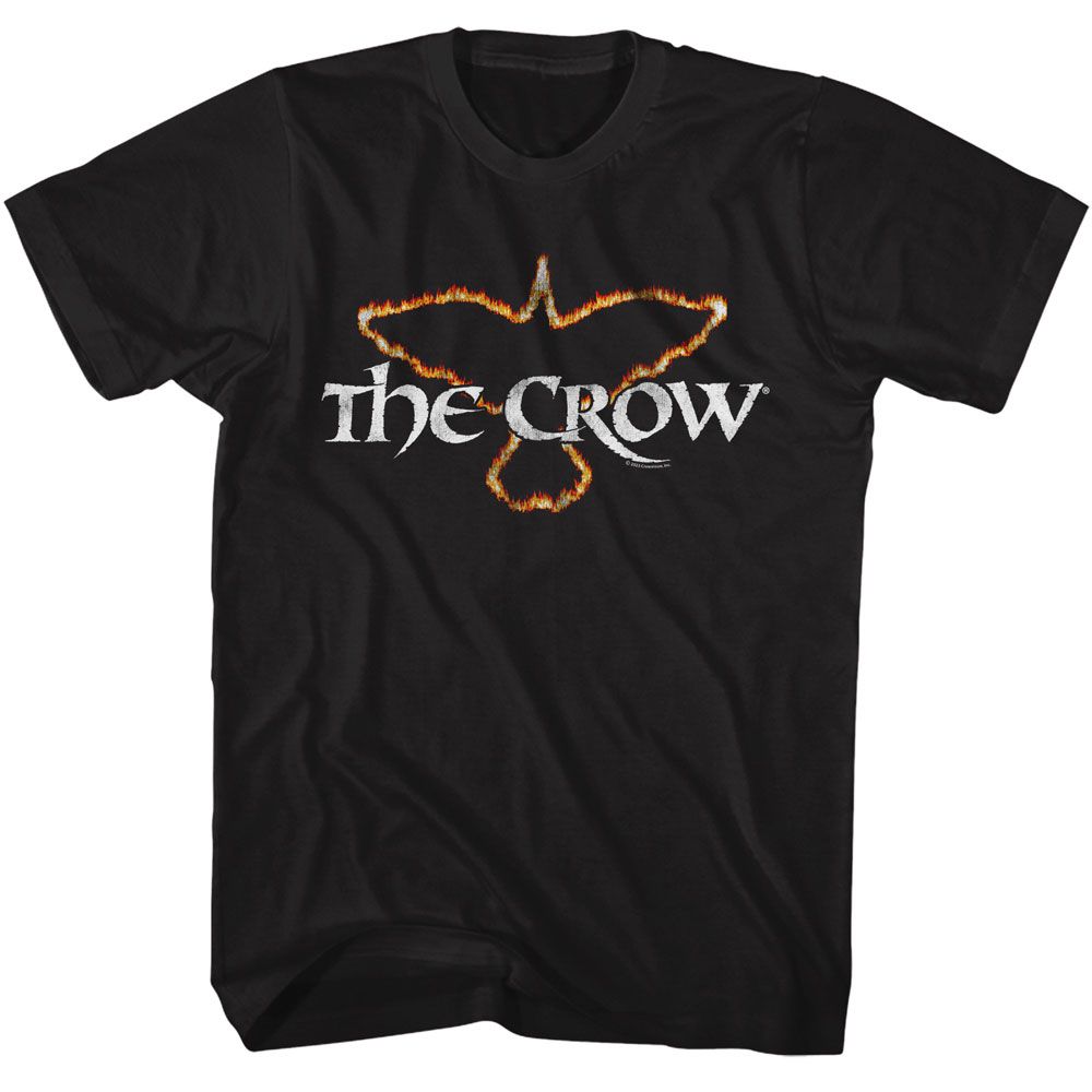 Black t-shirt with &