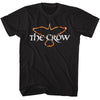THE CROW Eye-Catching T-Shirt, Flaming Crow