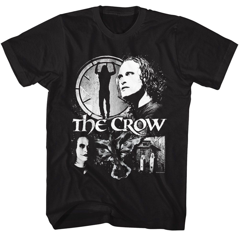 THE CROW Eye-Catching T-Shirt, Collage