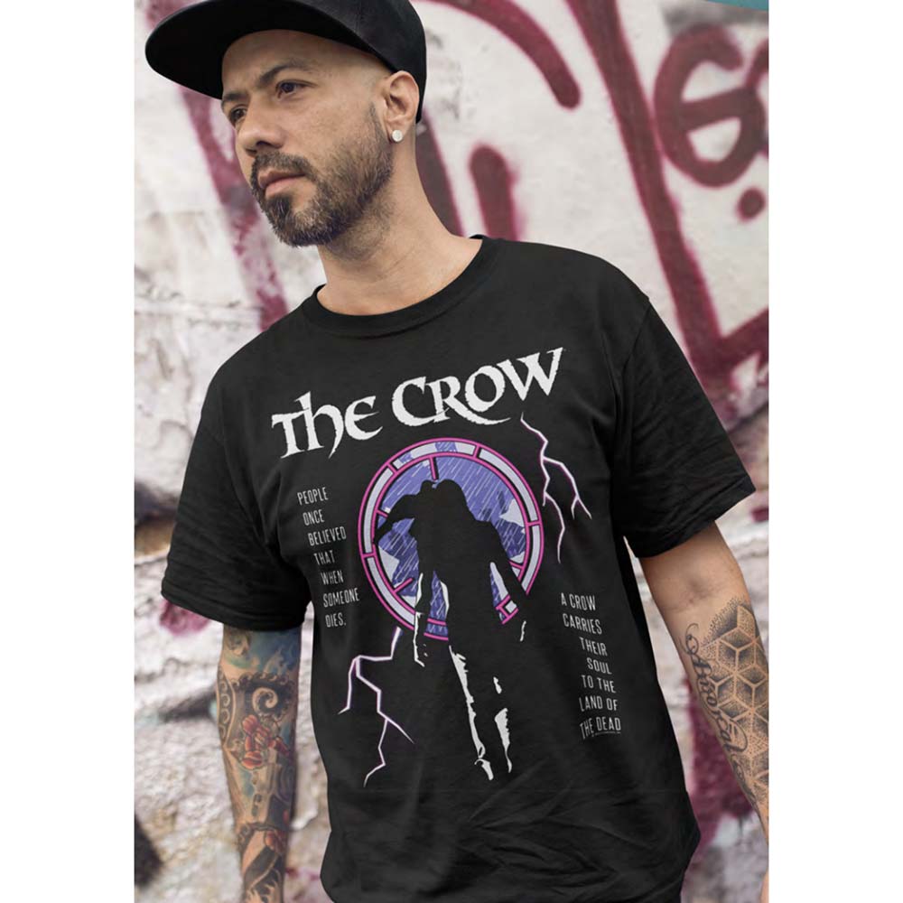 THE CROW Eye-Catching T-Shirt, People Once Believed