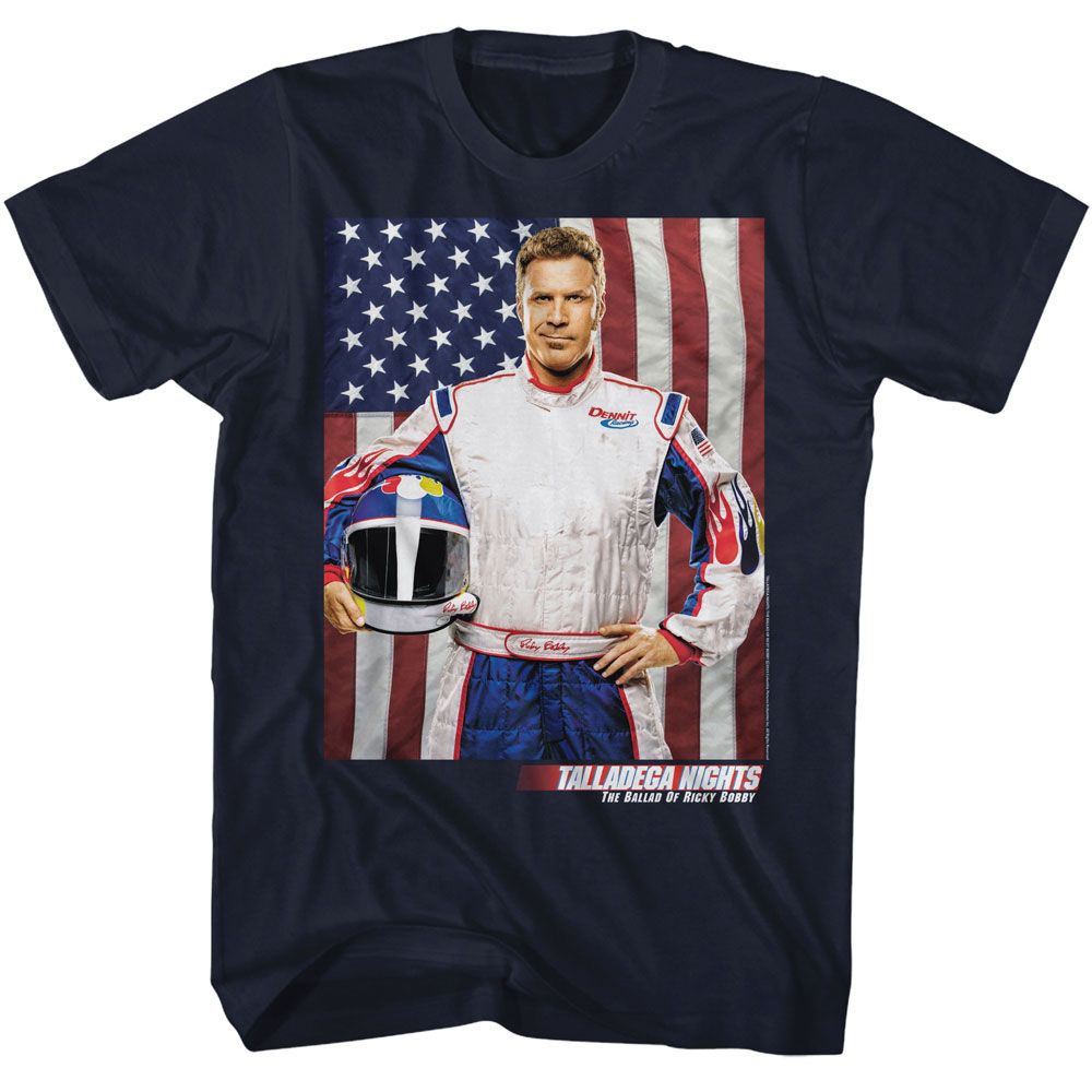 TALLADEGA NIGHTS Eye-Catching T-Shirt, Ricky Bobby