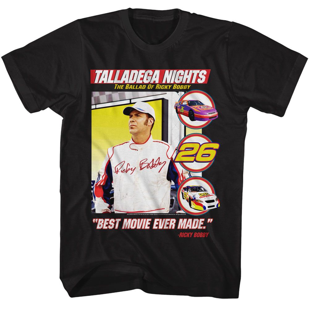 TALLADEGA NIGHTS Eye-Catching T-Shirt, Best Movie