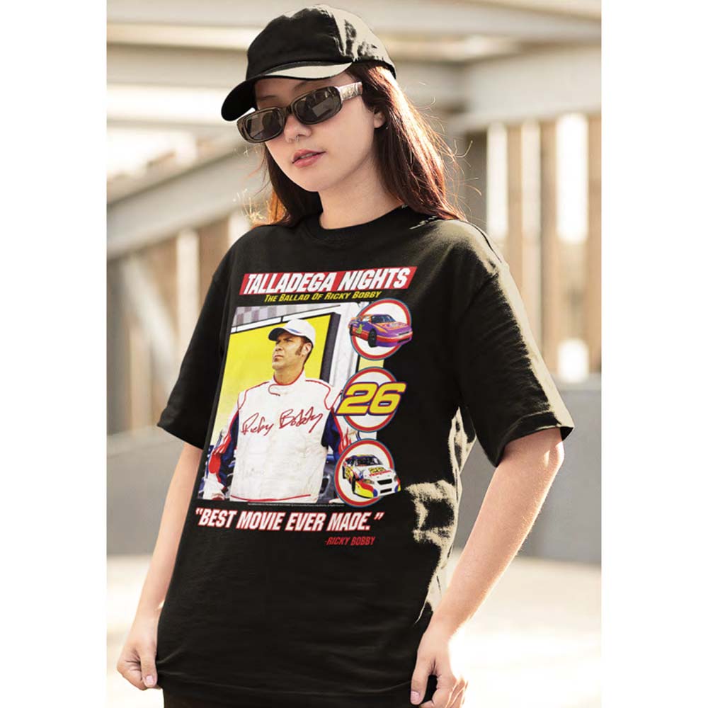 TALLADEGA NIGHTS Eye-Catching T-Shirt, Best Movie