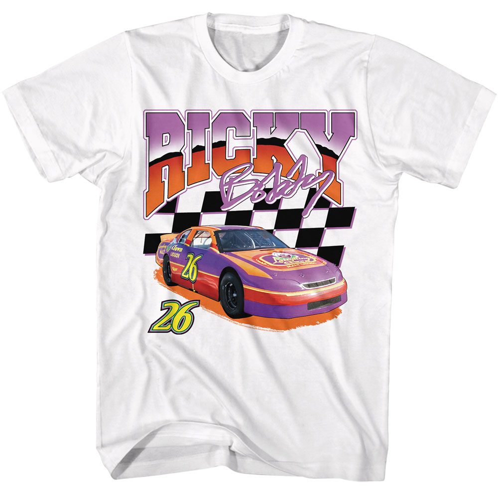 TALLADEGA NIGHTS Eye-Catching T-Shirt, Ricky Racer