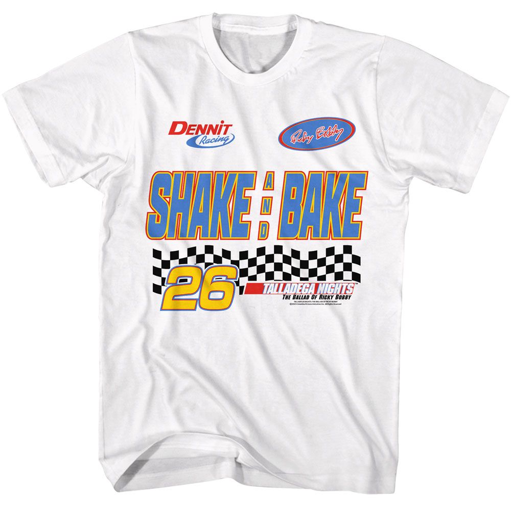 TALLADEGA NIGHTS Eye-Catching T-Shirt, Shake N Bake