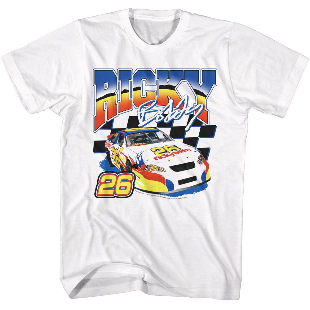 TALLADEGA NIGHTS Eye-Catching T-Shirt, VINTAGE RACING