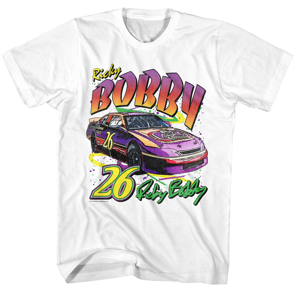 TALLADEGA NIGHTS Eye-Catching T-Shirt, LAUGHING CLOWN