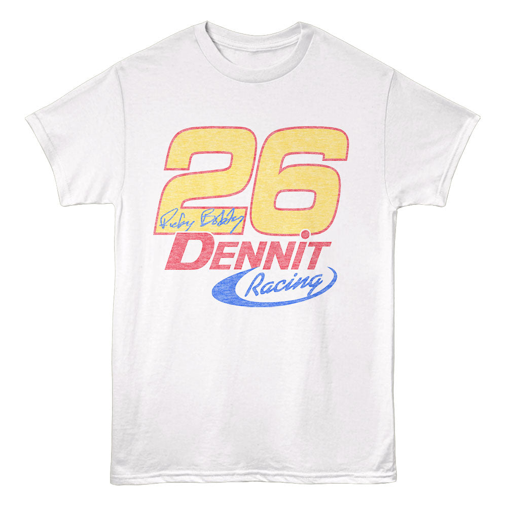 TALLADEGA NIGHTS Eye-Catching T-Shirt, DENNIT RACING 26