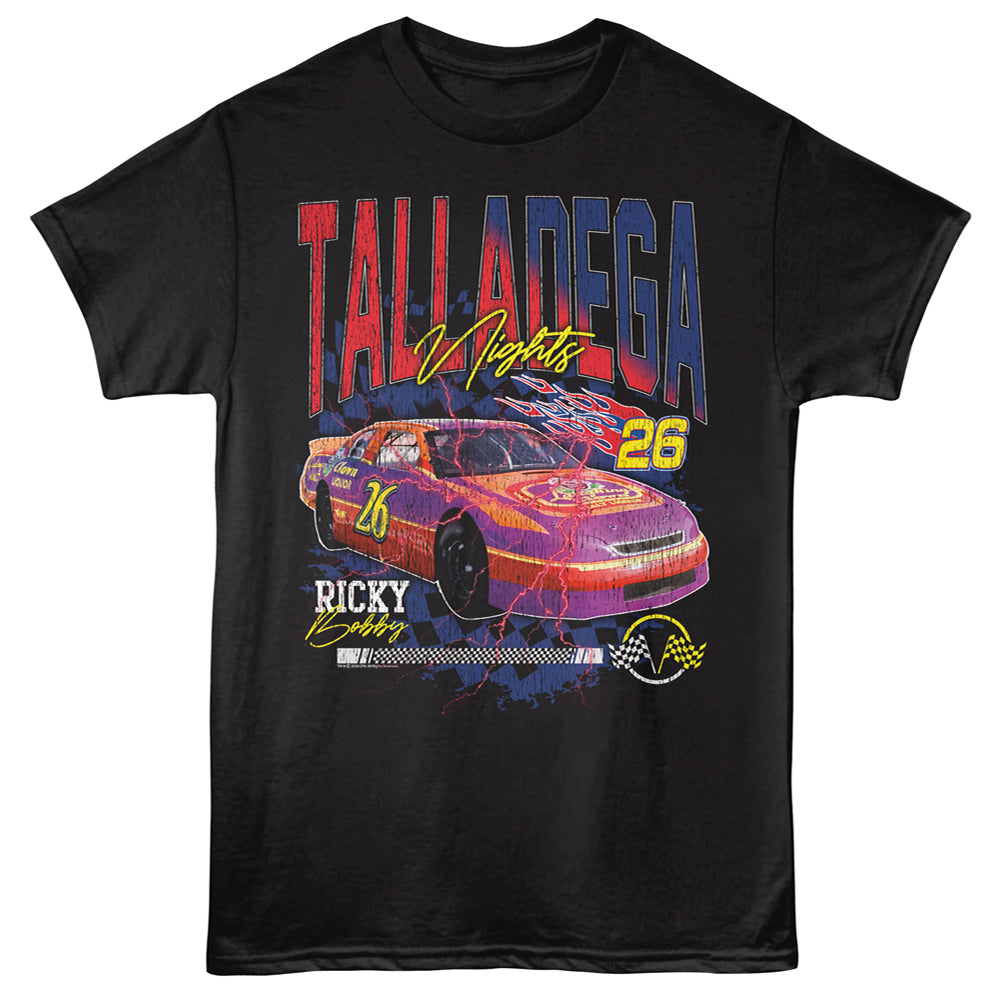 TALLADEGA NIGHTS Eye-Catching T-Shirt, LIGHTNING