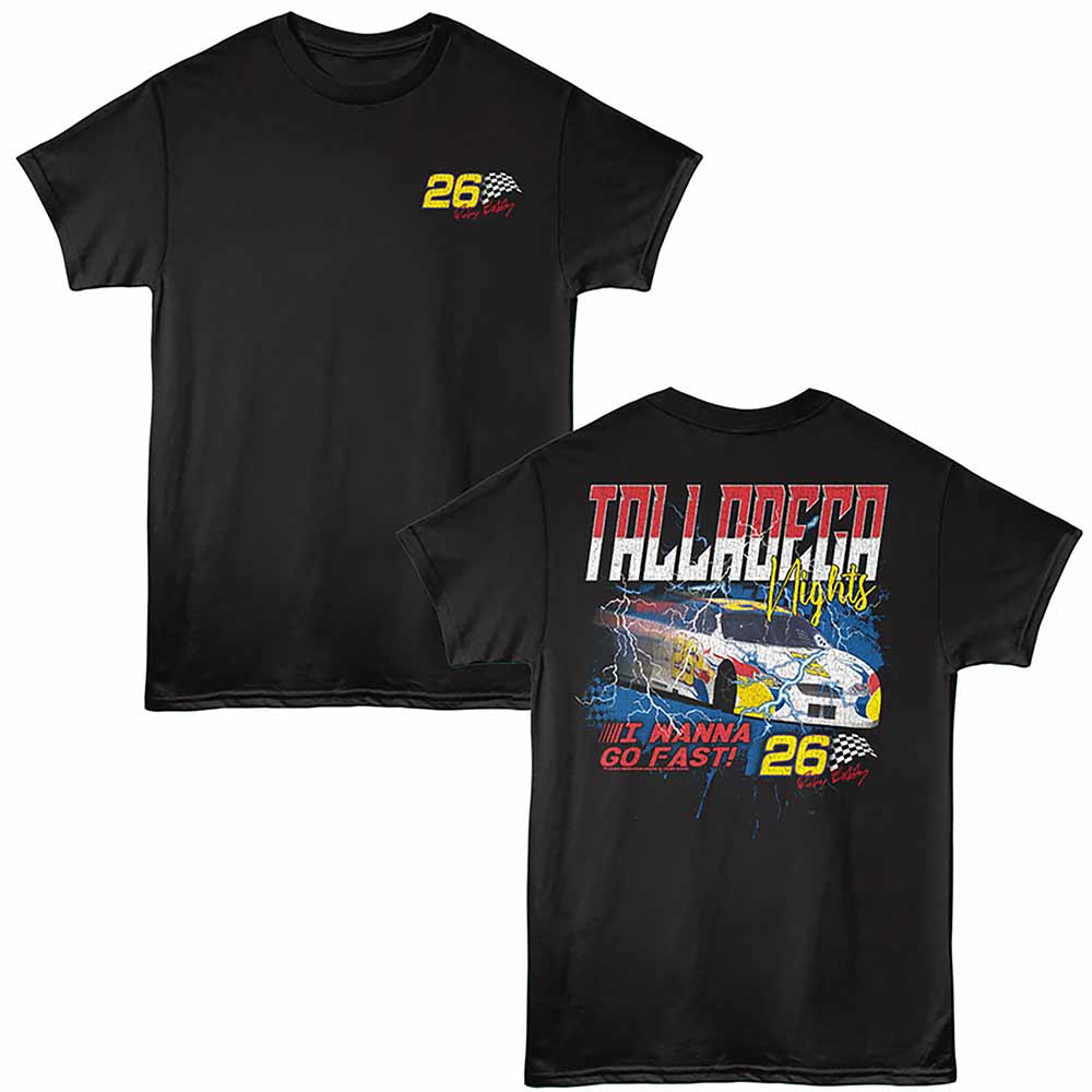 TALLADEGA NIGHTS Eye-Catching T-Shirt, WANNA GO FAST