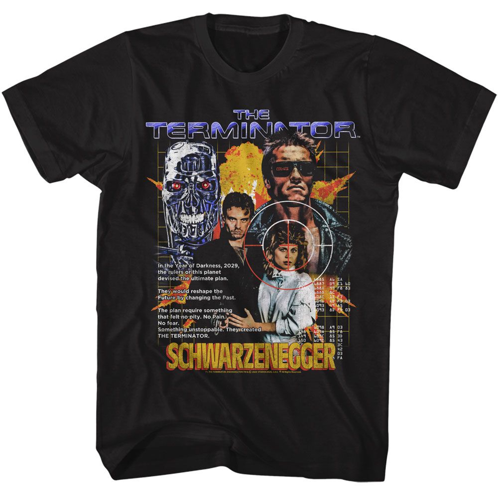 TERMINATOR Eye-Catching T-Shirt, TERMINATOR YEAR OF DARKNESS