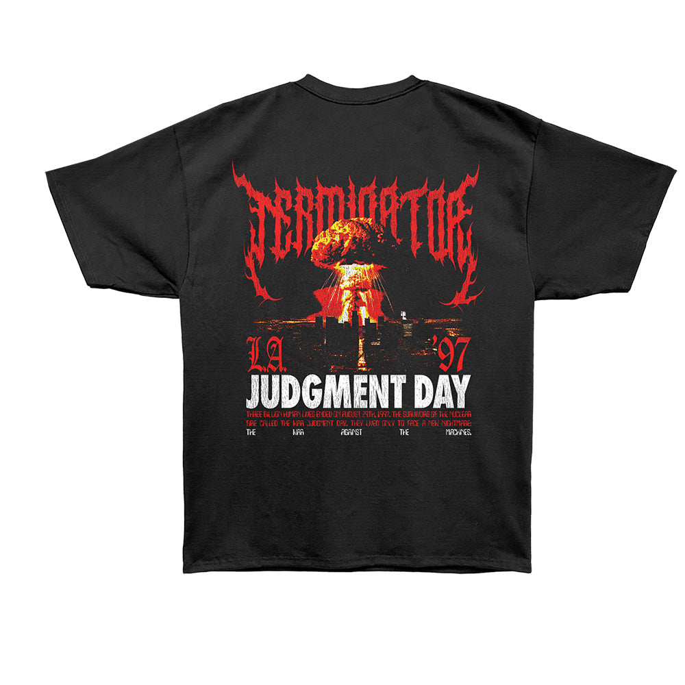TERMINATOR Oversized T-Shirt, JUDGMENT DAY LA 97