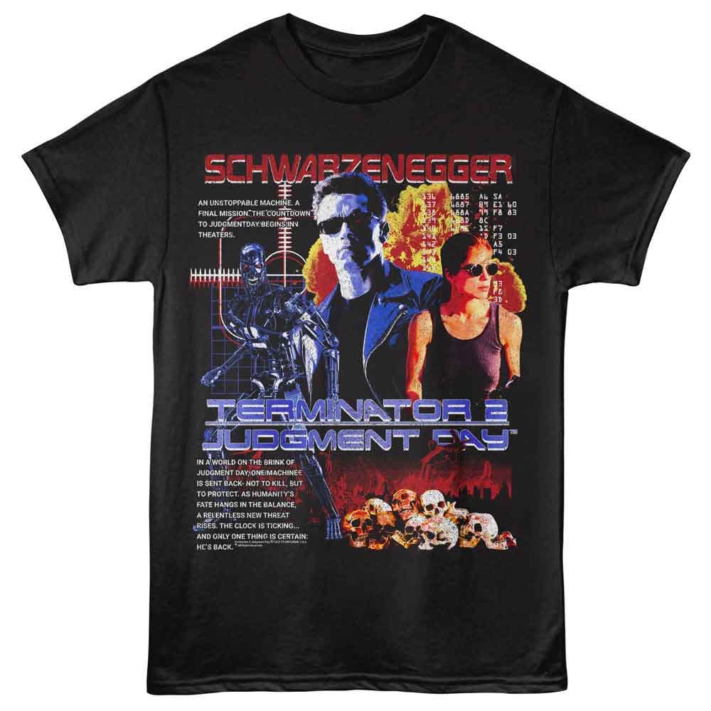 TERMINATOR Famous T-Shirt, EXPLOSIVE