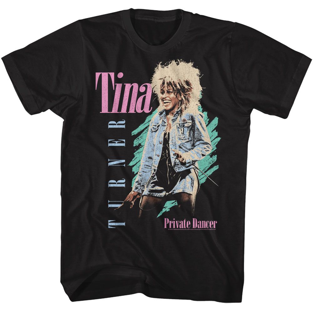 TINA TURNER Eye-Catching T-Shirt, Retro