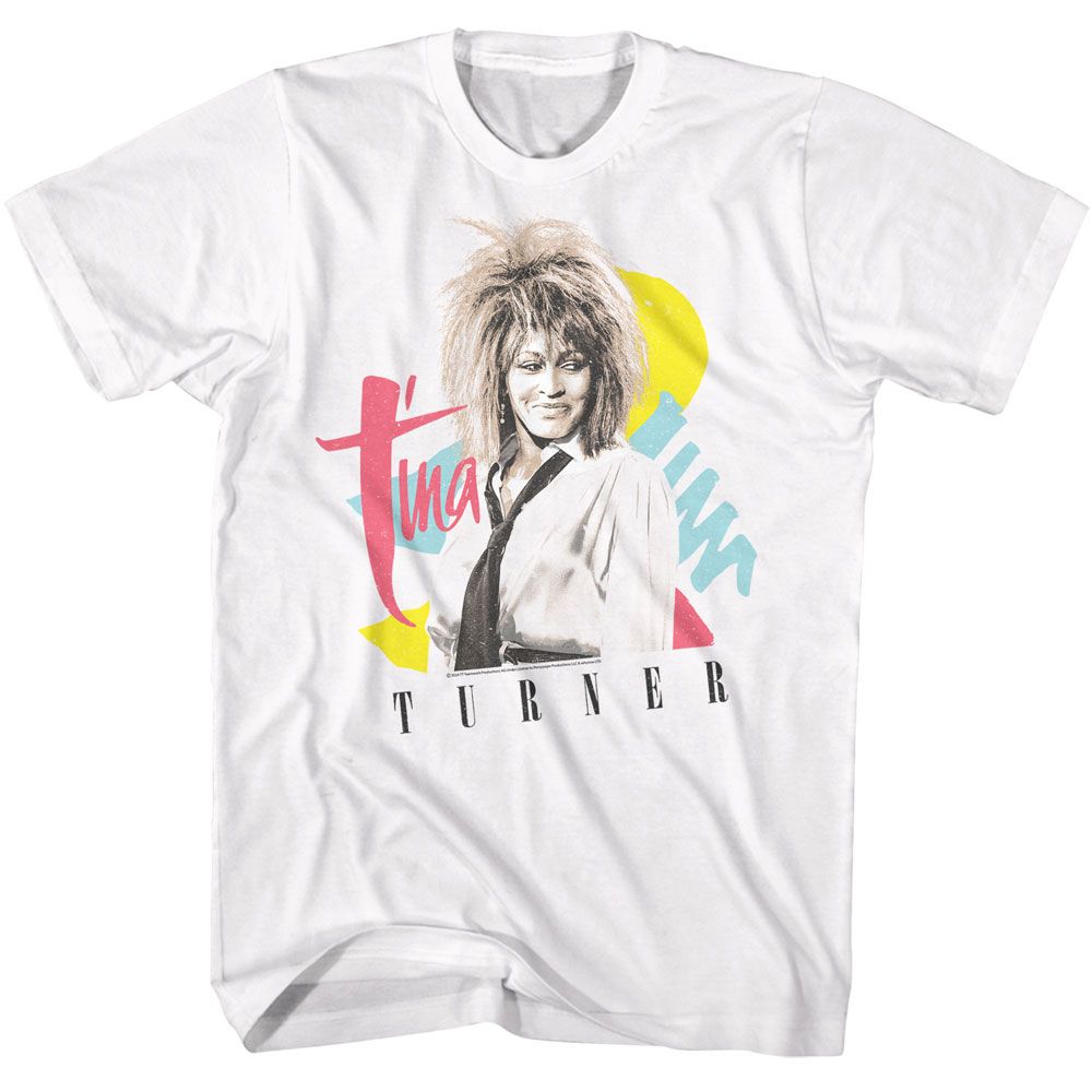 TINA TURNER Eye-Catching T-Shirt, Shapes