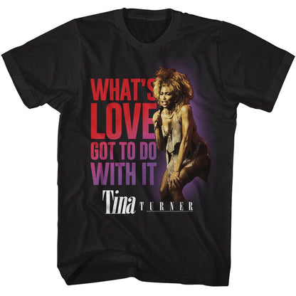 TINA TURNER Eye-Catching T-Shirt, What&