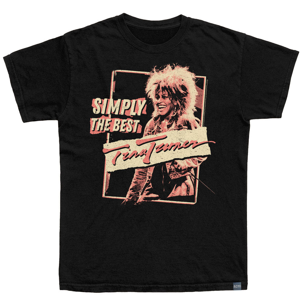 TINA TURNER Made in USA T-Shirt, MAGAZINE CUTOUT