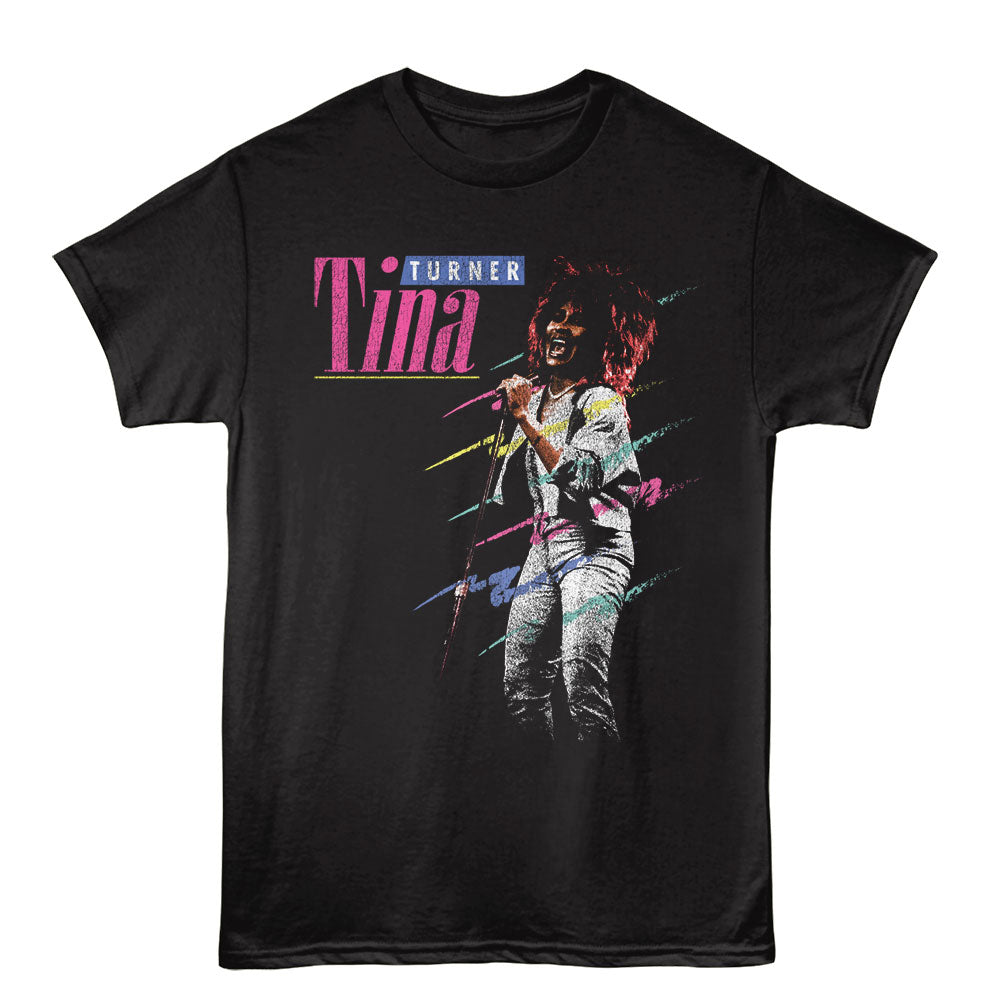 TINA TURNER Eye-Catching T-Shirt, PRIVATE DANCE TOUR