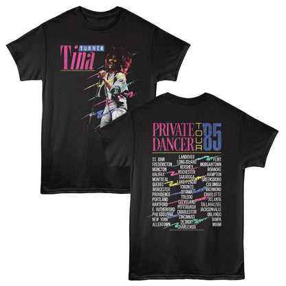 TINA TURNER Eye-Catching T-Shirt, PRIVATE DANCE TOUR