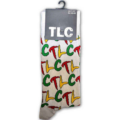 TLC Unisex Ankle Socks, Logo Repeat