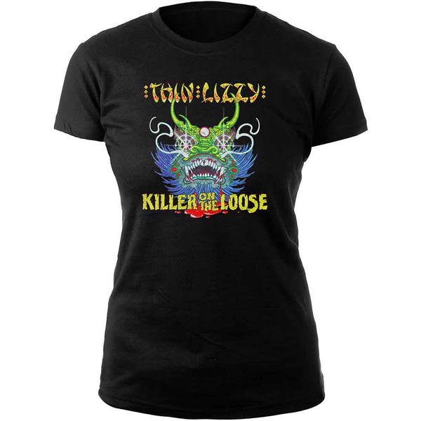 THIN LIZZY Attractive T-Shirt, Killer Lady