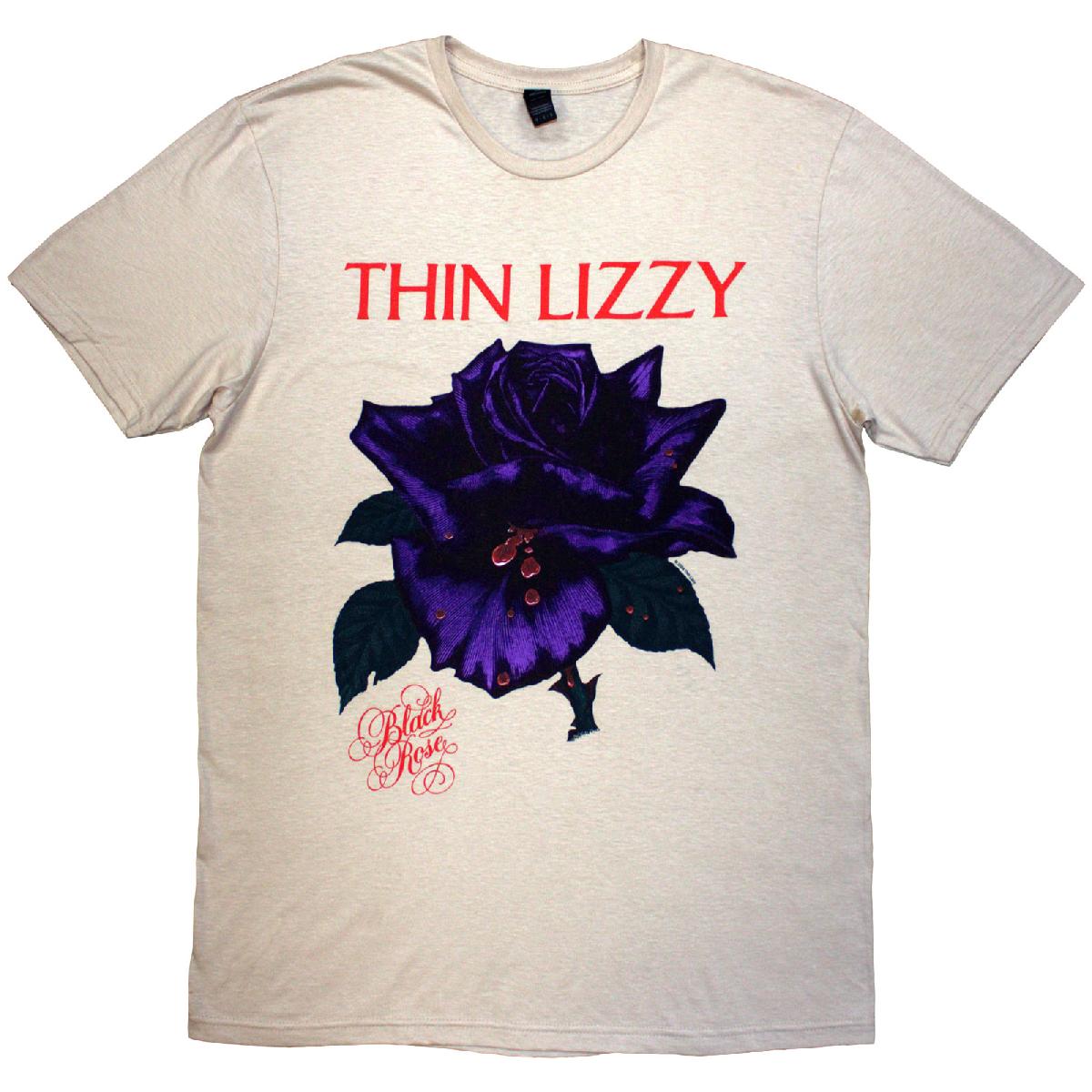 THIN LIZZY Attractive T-Shirt, Black Rose Tracklist