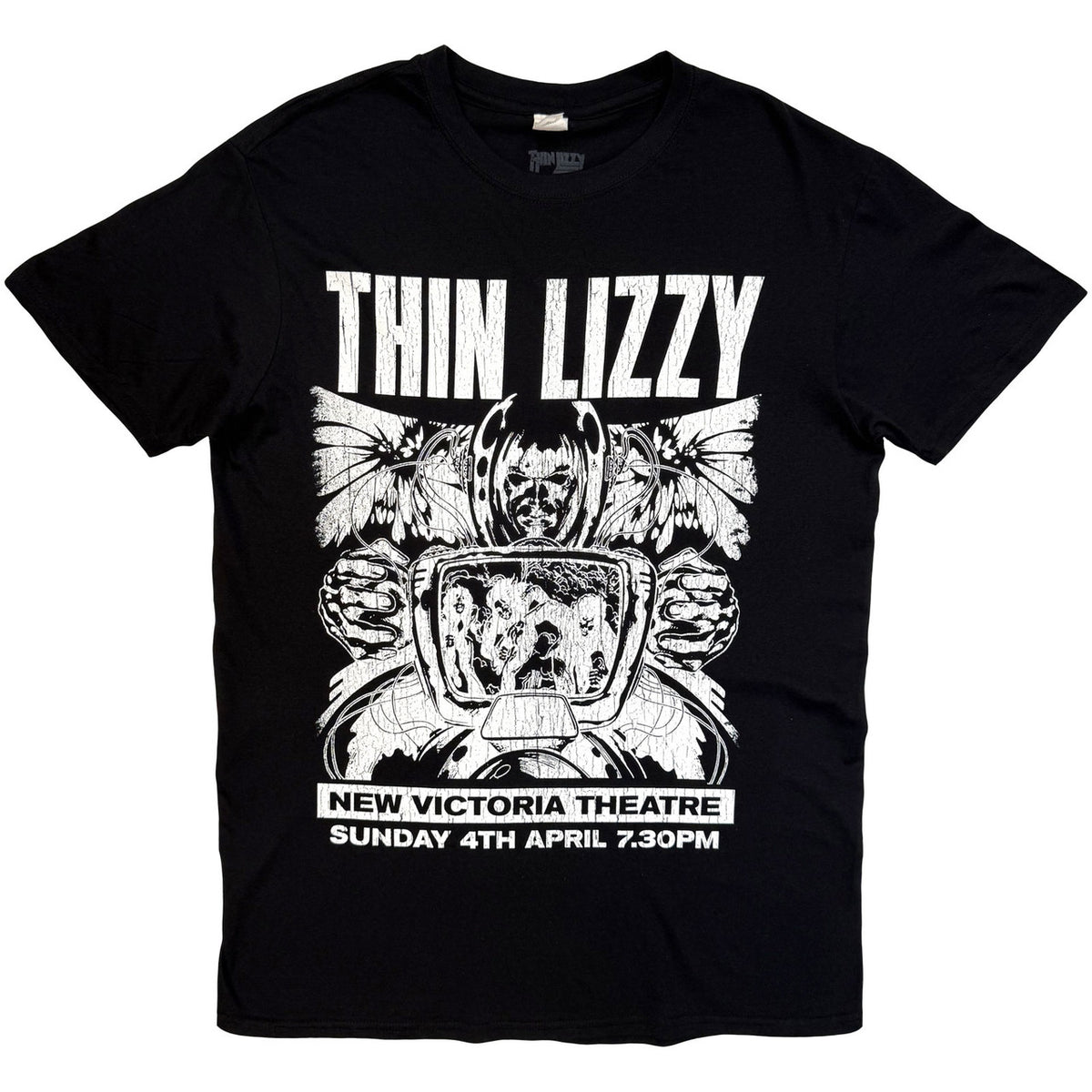 THIN LIZZY Attractive T-Shirt, Jailbreak Flyer Cleveland &