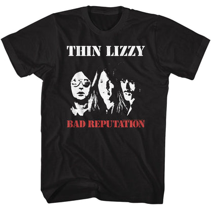 THIN LIZZY Eye-Catching T-Shirt, Bad Reputation